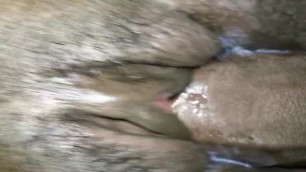 Fuckin my BM Close up creampie