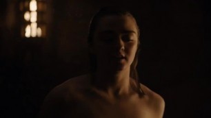 Arya Stark full sex scene. Maisie Williams Topless!
