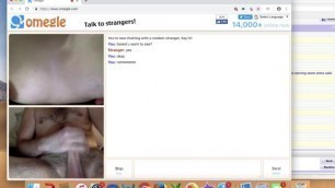 Omegle Quick Jerk for Tits