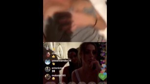 Mary Lynn Neil shows her tits on IG Live with Dan Blizerian