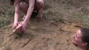 Buried and tickled
