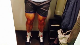 leg flex - shredded calves