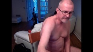 Mature Older Grandpas Cumming on Cam 54