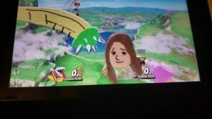 two penises in smash stage in Super Smash Bros Ultimate - bowser mario