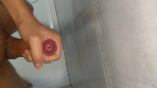 Cumming hard in the shower