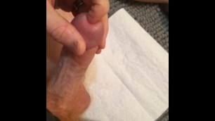 Precum masturbation