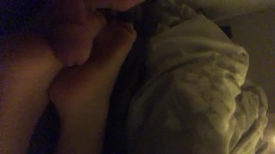 Cum on her soft toes