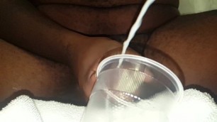 Huge BBC cumshot