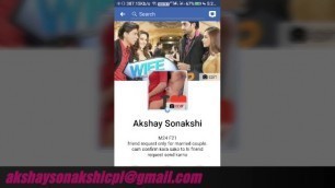 Akshay Sonakshi indian Couple 1st video share