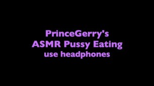 ASMR Pussy Eating - super wet pussy licking, clit sucking (audio only)