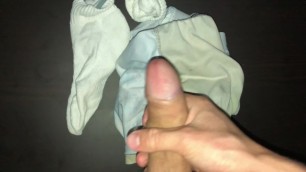 I CUM IN MY STEPBROTHER'S PANTIES AND SOCKS !