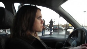 Smoking in car