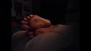 Cute Friend sleeping feet pt 3
