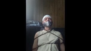 Gagged guy