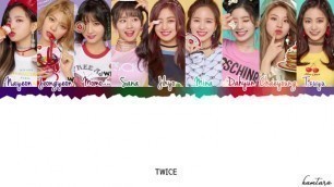 Twice - What Is Love (color coded)