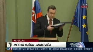 MENTALLY CHALLENGED POLITICIAN FROM SLOVAKIA KISSED CAPTAIN'S INSIGNA