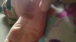 Gf feet tickled (short) comment or msg for more