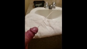 Pissing everywhere in the hotel room (do not disturb)