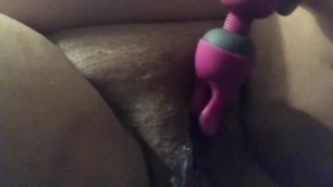 Wife using her toy