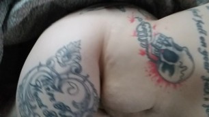 Tatted up cum with me