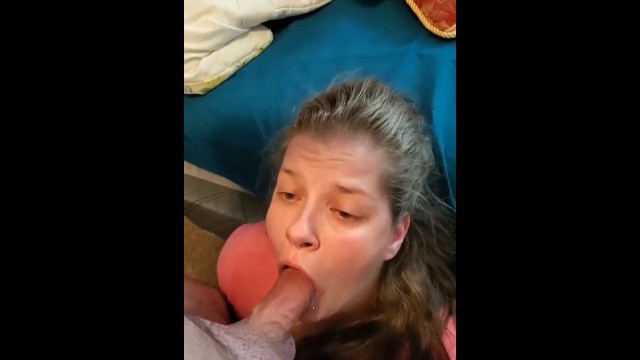 Sucking daddy's cock part2