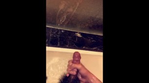 Straight guy cums huge load in hotel