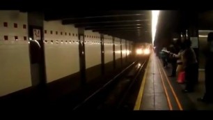 An entire city fucks a subway line