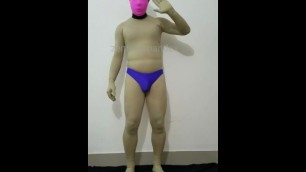 Zentai spandex underwear. Zentaisspandex man spandex underwear.