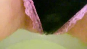 desperation orgasm panty pissing