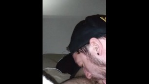 Sucking Young Drunk Straight Guy Dick (Can't get hard)