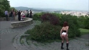 Piss Slut in Public 19 Citadella kilátó