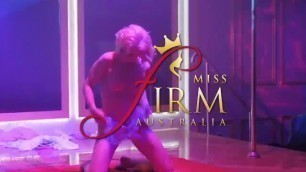 Wet Messy Nude Stage Show - Cherri Summers - Miss Firm Australia 2018