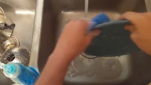 Dirty little Chinese plate gets scrubbed clean (POV)