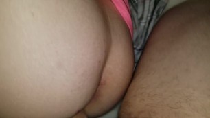 Quickie in the morning with fiance.