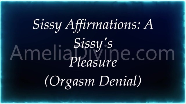 Sissy Affirmations | Deny Yourself | 2-min sample