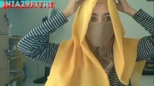 Saputangan masker hijabe