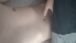 22yo Dutch boy masturbates and shows hole in bed