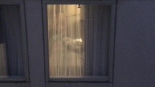 My Naked Hotel Neighbor #01 (Through the curtains)