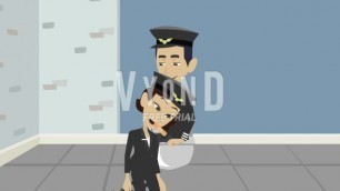 GoAnimate/Vyond free trial “Business Friendly” - Pilot fucks Co-Pilot