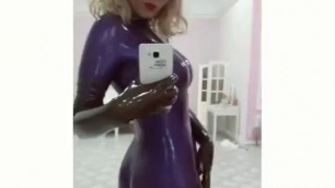 latex suıt and mask73y76