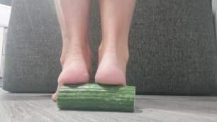 Feet Crushing Cucumber
