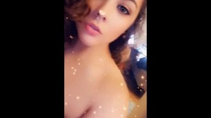 Cute Big Ass Bitch Playing Around on Snapchat