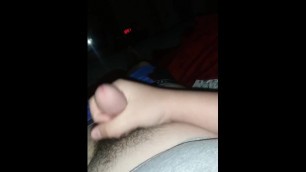 Teen Boy Starts Moaning While Jerking Off
