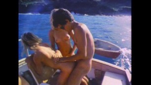 Vintage Orgy Action On A Boat