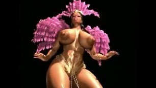 3D Busty Girl dance Samba