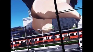 [Leafy] Giantess Shokaku Eats Train