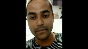 Indian Muslim jerk off on cam