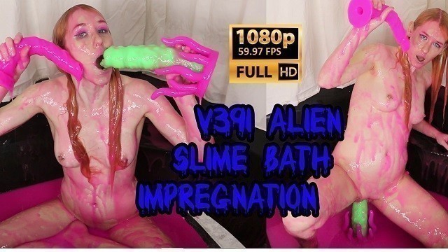 FREE PREVIEW v391 Alien Slime Bath Impregnation
