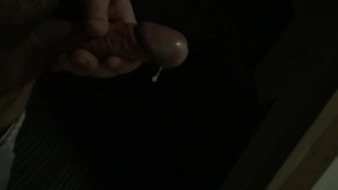 Slow motion huge cumshot