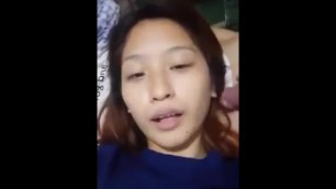 Tinder girlfriend sucking dick